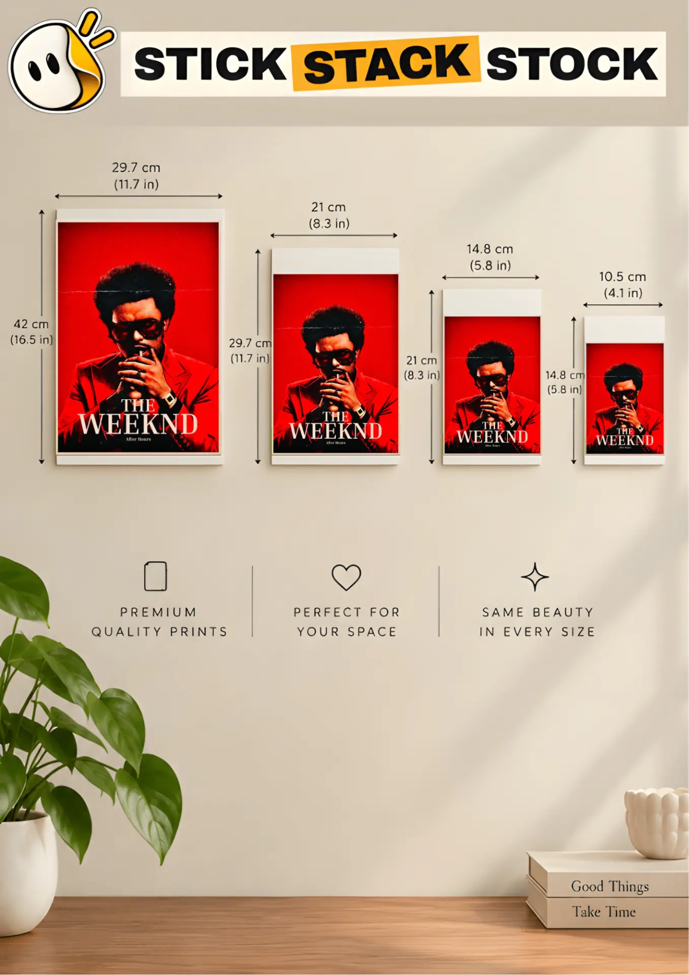 The Weeknd – After Hours size guide