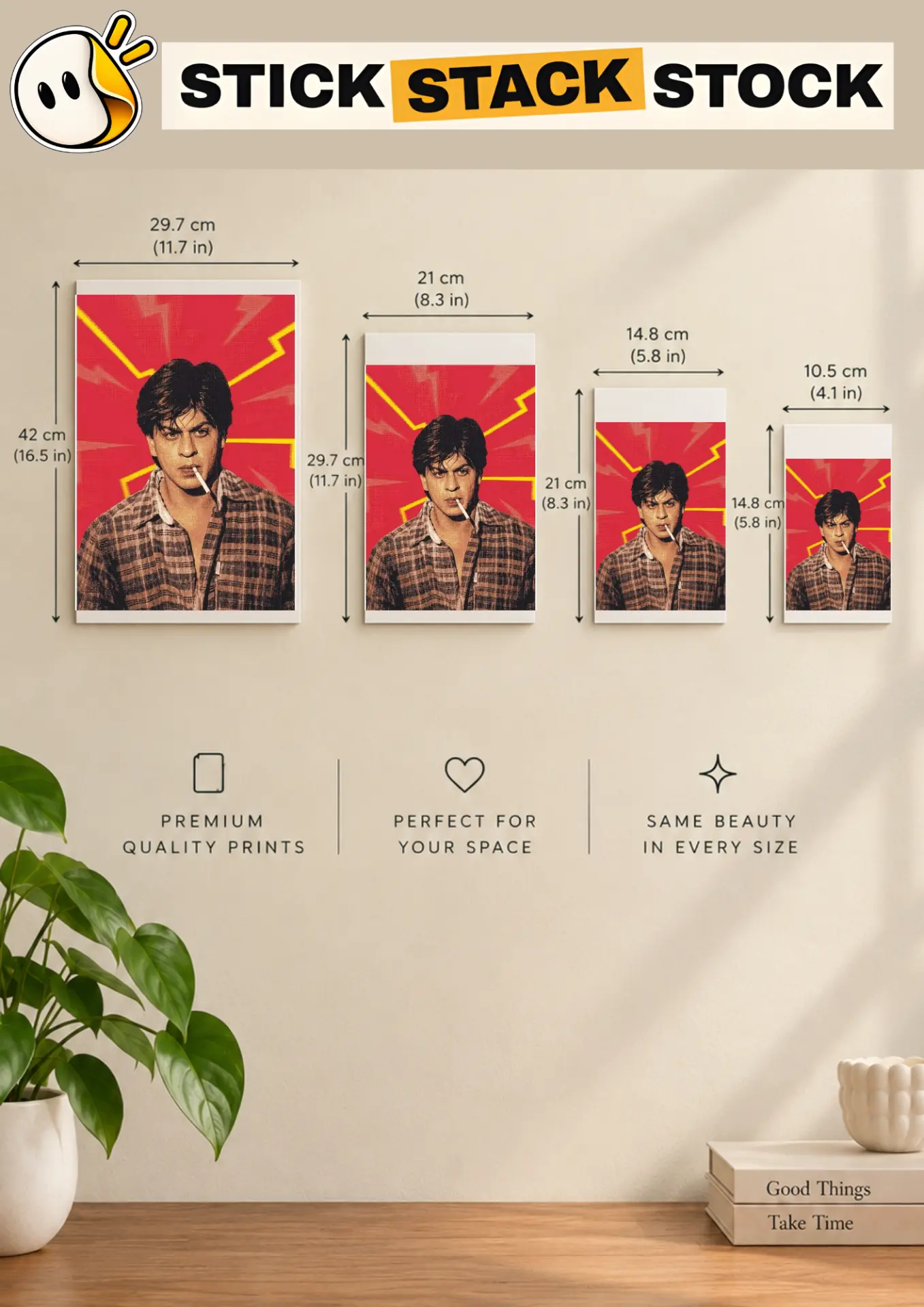 SRK Pop Art size guide