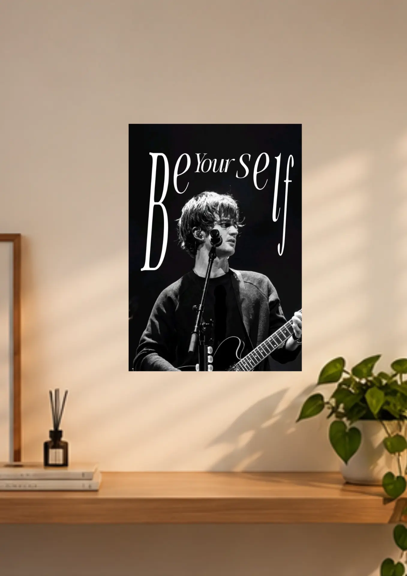 Be Yourself on a wall