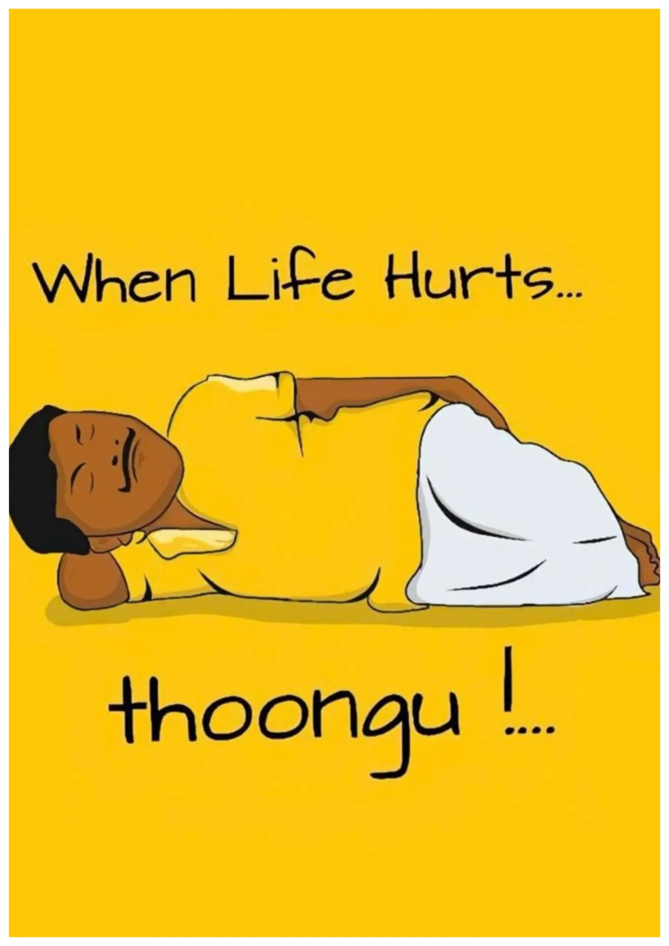 When Life Hurts, Thoongu poster