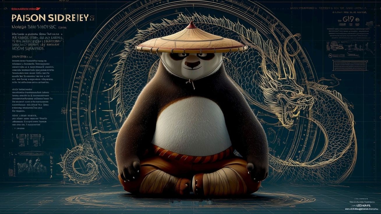 Kung Fu Panda print