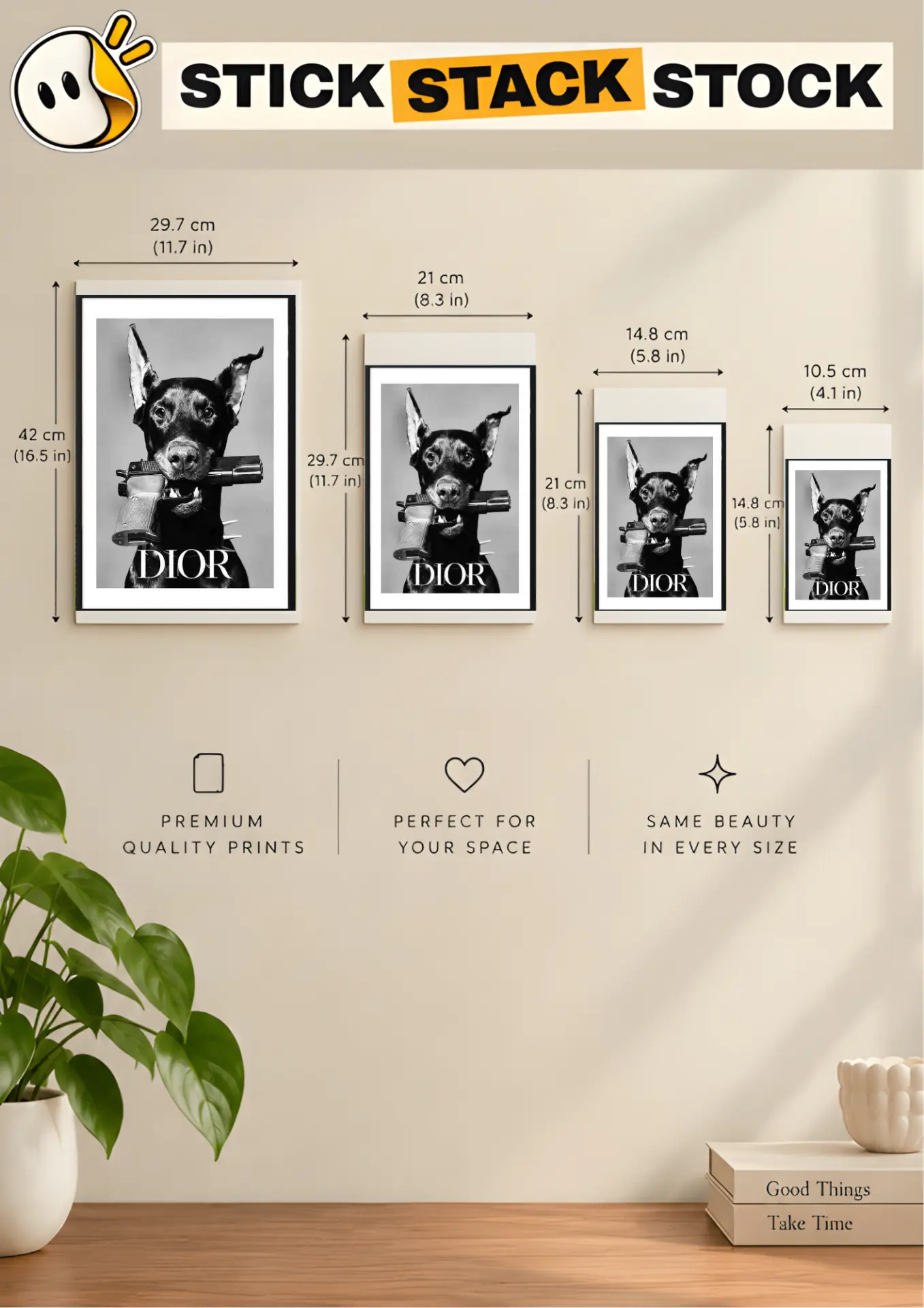 Dior Doberman size guide