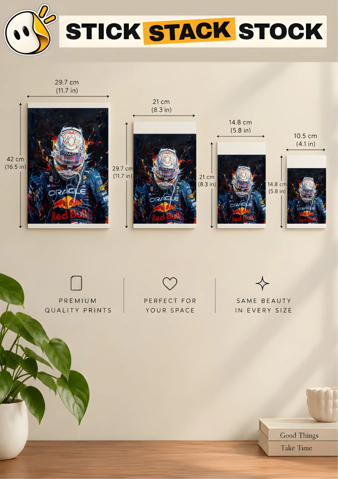 Max Verstappen Paint Splash size guide