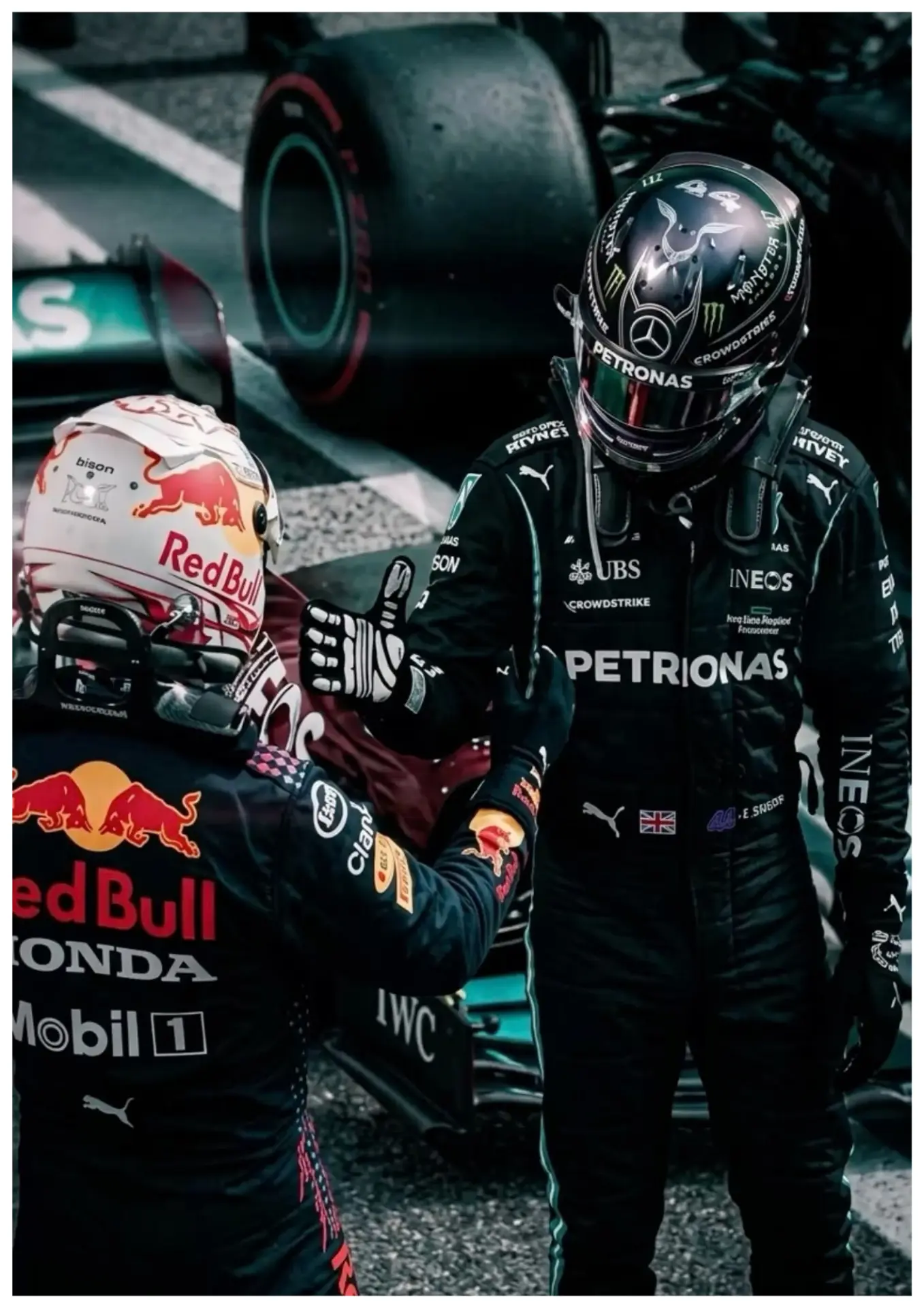Max vs Lewis poster