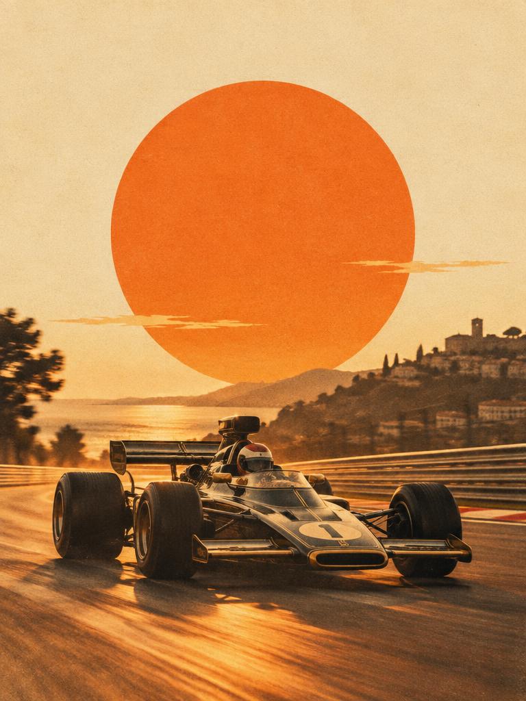 Pole Position art print